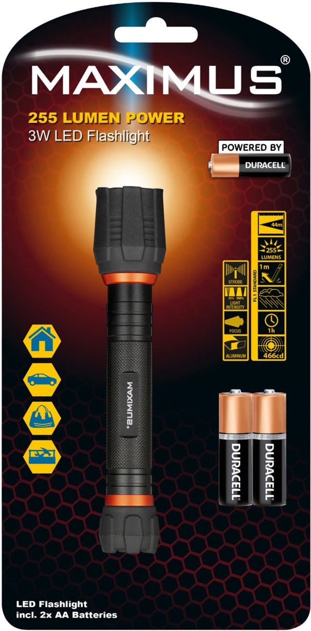 Maximus Taschenlampe M-FL-014-DU