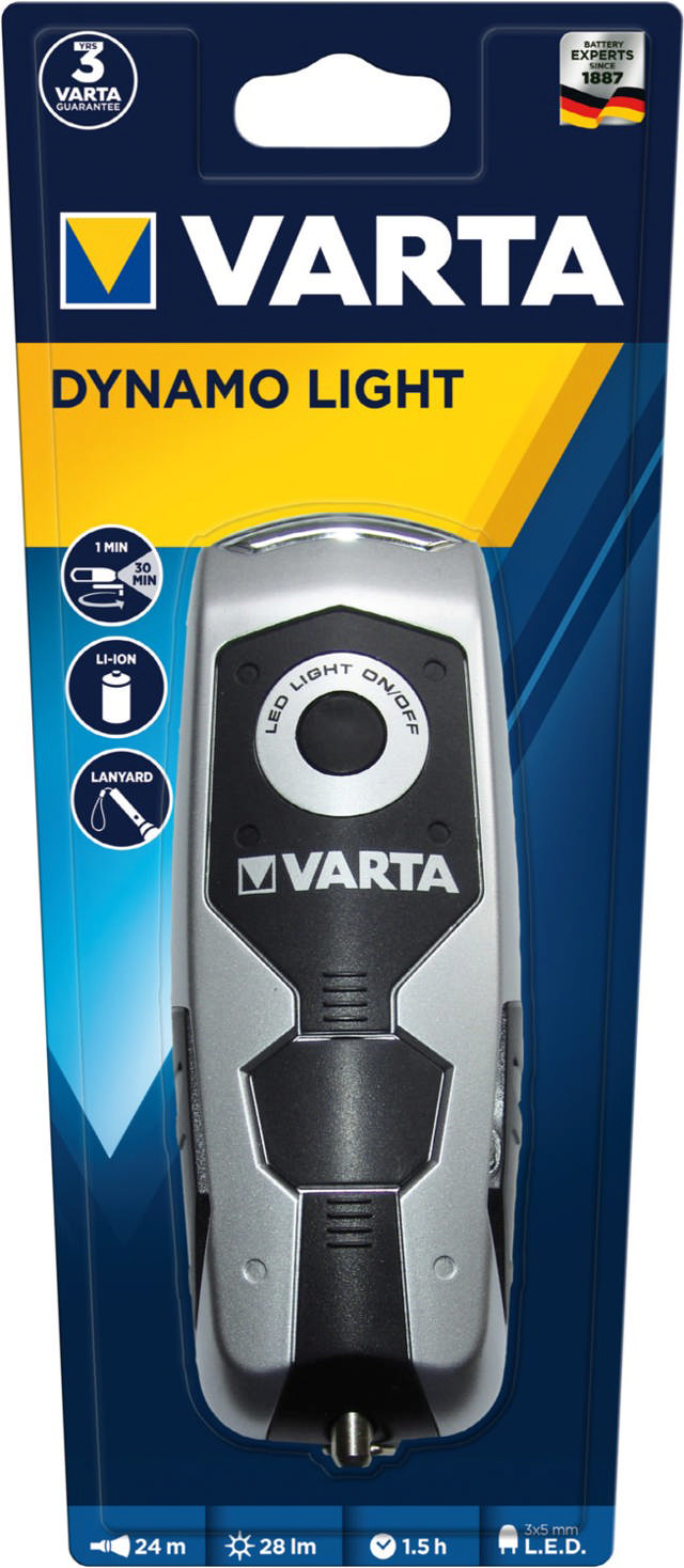 Varta Taschenlampe LED Dynamo Light