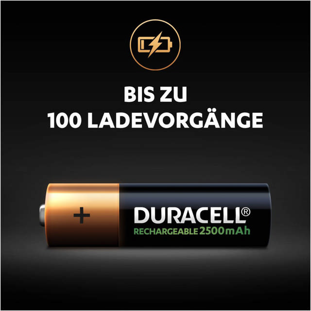 Duracell HR6 Akku Mignon Recharge ULTRA 2500 mAh