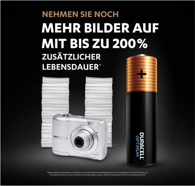 Duracell MN 1500 Optimum Mignon