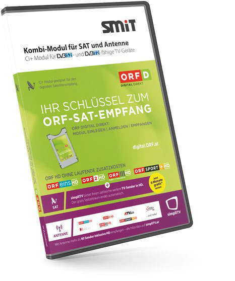SMIT Kombi-Modul DVB-T2 / DVB-S2